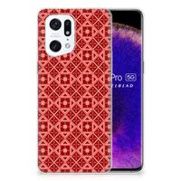 OPPO Find X5 Pro TPU bumper Batik Rood