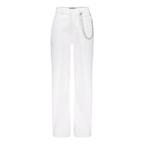 Frankie & Liberty Meisjes jeans broek straight leg - Frankie - Krijt wit denim