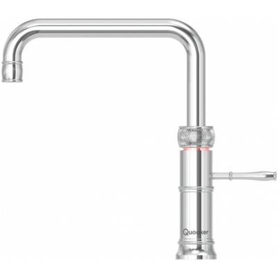 Quooker Classic Fusion Square Chroom Kraan Grijs