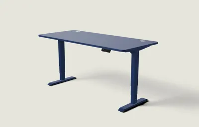 Desktronic HomePro bureau Diepblauw / Diepblauw / 180x80 cm