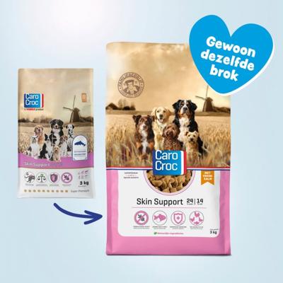 CaroCroc CaroCroc Skin Support Zalm 3kg