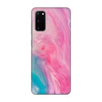 Roze explosie: Volledig geprint Samsung Galaxy S20 Hoesje
