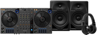 Pioneer DJ DDJ-FLX6 + Pioneer DJ HDJ-X7 Zwart + Pioneer DJ DM-50D-BT Zwart