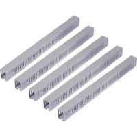 Sygonix SY-6801172 Kabelgoot (l x b x h) 2000 x 33 x 45 mm 5 stuk(s) Grijs