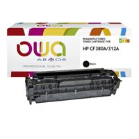 Tonercartridge owa hp cf380a zwart