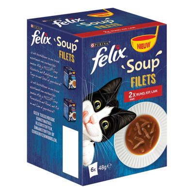 Felix soup farm selectie mp 6x48gr - Felix