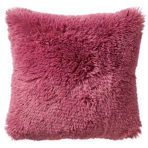 Dutch Decor - FLUFFY - Sierkussen 60x60 cm - superzacht - XL kussen - Heather Rose - roze