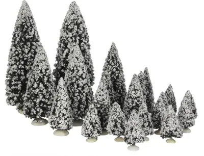 Luville General Evergreen tree assorted 21 pieces