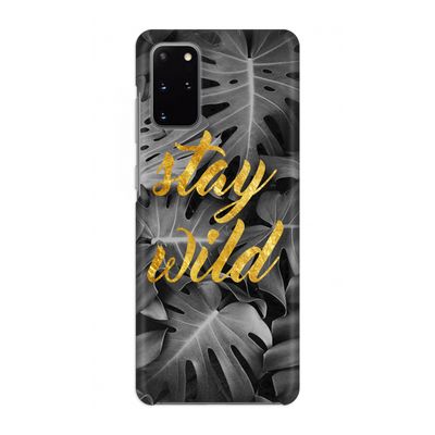Stay wild: Volledig geprint Samsung Galaxy S20 Plus Hoesje