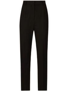 Dolce & Gabbana pantalon court à taille haute - Noir