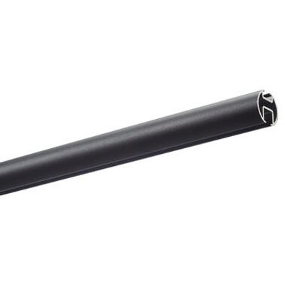 Railroedeset 250cm - zwart metaal - Ø28mm (2680221) - Leen Bakker