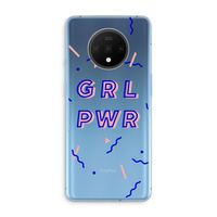 GRL PWR: OnePlus 7T Transparant Hoesje