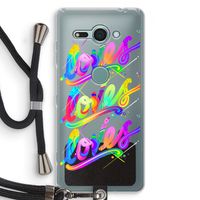 Loves: Sony Xperia XZ2 Compact Transparant Hoesje met koord