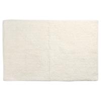 Differnz Initio badmat 100% katoen - geschikt voor vloerverwarming - 50 x 80 cm - off white