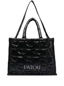 Patou sac à main Patou à design matelassé - Noir