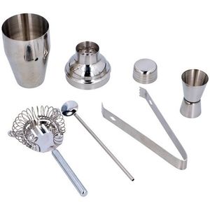 RVS luxe cocktailshaker set 5 delig