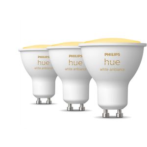 White ambiance 3-pack GU10 Ledlamp