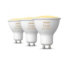 White ambiance 3-pack GU10 Ledlamp