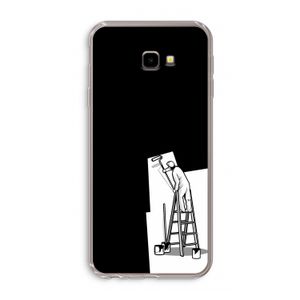 Musketon Painter: Samsung Galaxy J4 Plus Transparant Hoesje