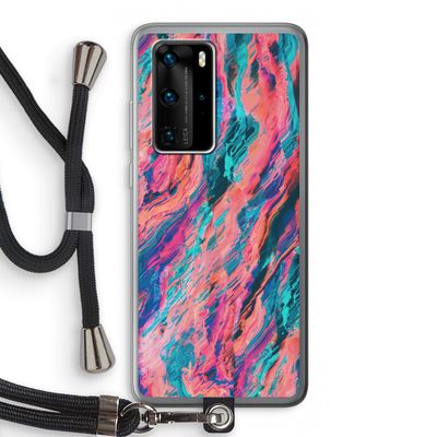 Electric Times: Huawei P40 Pro Transparant Hoesje met koord