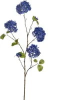Pure Royal kunsttak hortensia 110cm donkerblauw