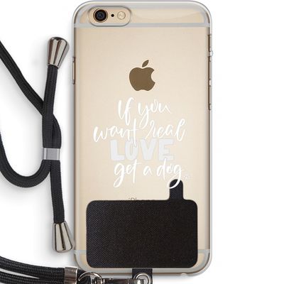 Partner in crime: iPhone 6 PLUS / 6S PLUS Transparant Hoesje met koord