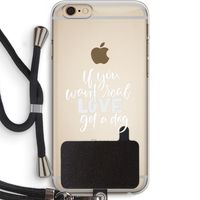 Partner in crime: iPhone 6 PLUS / 6S PLUS Transparant Hoesje met koord