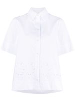 P.A.R.O.S.H. chemise en broderie anglaise - Blanc - thumbnail