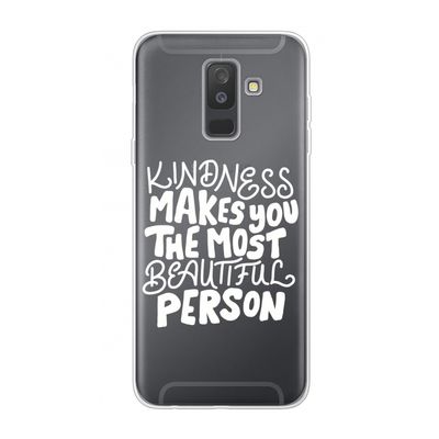 The prettiest: Samsung Galaxy A6 Plus (2018) Transparant Hoesje
