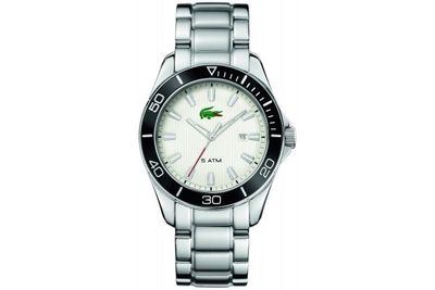 Lacoste horlogeband 2010444 / 2010448 / LC-31-1-27-0150 Staal Staal / RVS 22mm