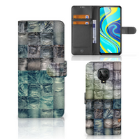 Wallet Case met Pasjes Xiaomi Redmi Note 9 Pro | Note 9S Spijkerbroeken