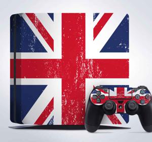 Sticker PlayStation 4 Groot-Brittanië