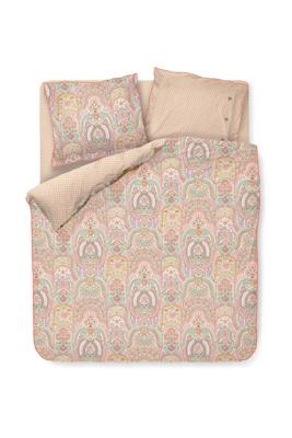 Pip Studio Dekbedovertrekset Jabali Flower Koraal 260x200/220cm