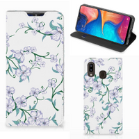 Samsung Galaxy A30 Uniek Smart Cover Blossom White