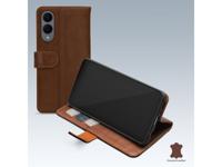 Mobilize Mobilize Leather Wallet Samsung Galaxy S25 Edge 5G Brown
