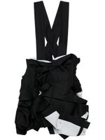 Comme Des Garçons jupe Tuck à design froncé - Noir Comme Des Garçons jupe Tuck à design froncé - Noir