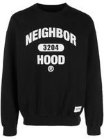 Neighborhood sweat à logo imprimé - Noir