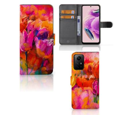 Hoesje Xiaomi Redmi Note 12S Tulips Hoesje Xiaomi Redmi Note 12S Tulips