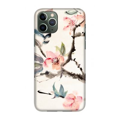 Japanse bloemen: Volledig geprint iPhone 11 Pro Hoesje