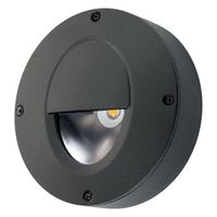 SG Callisto Wall LED opbouw grafiet 4W 3000K dimbaar IP65 IK06