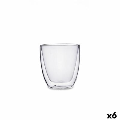 Glas Quid Serenia Transparant Glas 200 ml Capuccino (6 Stuks)