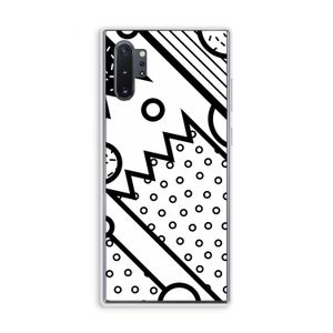 Pop Art #4: Samsung Galaxy Note 10 Plus Transparant Hoesje