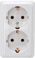 Enzo Kopp aw opbouw stopcontact ra dubbel - 4626010