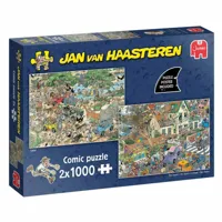 Puzzel jvh safari & storm 2x1000