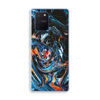 Black Unicorn: Samsung Galaxy Note 10 Lite Transparant Hoesje