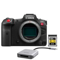 Canon EOS R5 C + Lexar CFexpress PRO Type B Gold series 128GB + USB-C Reader RW510 Canon EOS R5 C + Lexar CFexpress PRO Type B Gold series 128GB + USB-C Reader RW510