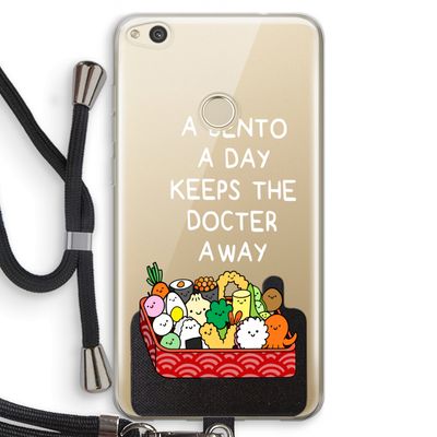 Bento a day: Huawei Ascend P8 Lite (2017) Transparant Hoesje met koord