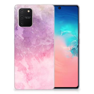 Smartphone hoesje Samsung Galaxy S10 Lite Pink Purple Paint