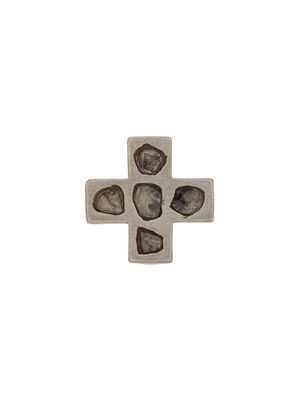 Parts of Four boucle d'oreille sertie de diamants - Argent