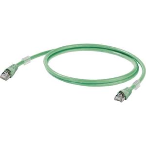 Weidmüller 1251590005 RJ45 Netwerkkabel, patchkabel CAT 6A S/FTP 0.50 m Groen 1 stuk(s)